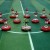 Subbuteo Andrew Table Soccer England 1982 Worrld Cup Team on classic Hasbro bases